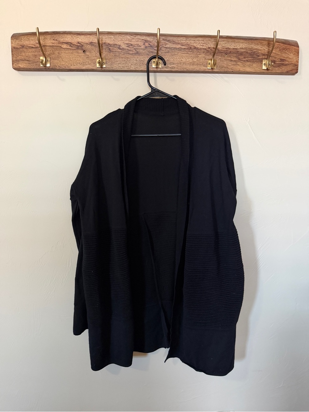 lululemon athletica Black Open-Front Women's Cardigan